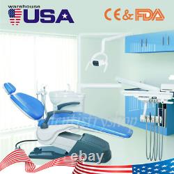 TuoJian Dental Comprehensive Unit Chair Treatment DC Motor System Hard Leather