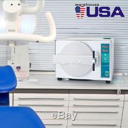 UPS! Dental Autoclave Sterilizer Medical Steam Sterilization Lab Equipment 18L