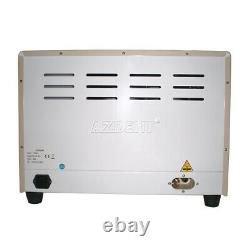 USA 18L Dental Lab Medical Automatic Autoclave Steam Sterilizer Drying Function