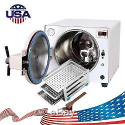 USA 18L Medical Steam Autoclave Sterilizer Dental Equipment