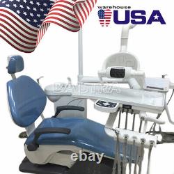USA Dental Unit Chair Computer Control Hard Leather Chair & Stool TJ2688-A1 FDA