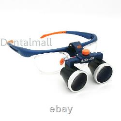 US Dental Medical Binocular Loupes Galileo Frame Magnifier 3.5 X 420mm
