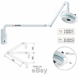 Wall-Mounted 36W LED Surgical Medical Exam Light Dental Shadowless Cold Light
