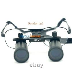 Ymarda 6.0X 420mm Dental Binocular Loupes Medical Surgical Magnifier Metal Frame