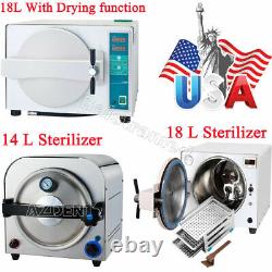 14/18l Dental Autoclave Steam Sterilizer Medical Sterilization Lab Equipment (en)