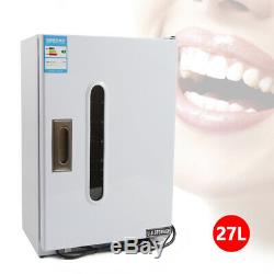 27l Dentaire Médicale Stérilisateur Uv Désinfection Cabinet + 10 X Stérilisation Plateaux