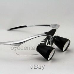 2.5x Dentaire Loupe Binoculaire Chirurgicale Médicale Ttl Loupe Série Sliver