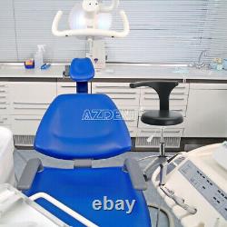 2 Types Dental Medical Mobile Chair Doctor Assistant Tabouret Réglable Bleu/noir