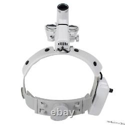 3.5x420mm Bandeau Dentaire Binoculaire Médical Loupe Loupe Phare Chirurgical