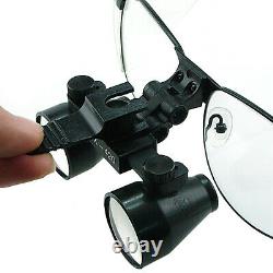 3.5x Grossissement Galilean Style Titanium Frame Dental Medical Surgical Loupes