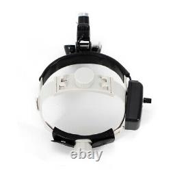 3.5x Médical Chirurgical Dentaire Binoculaire Loupes Magnificateur De Bande Frontale Led Phare