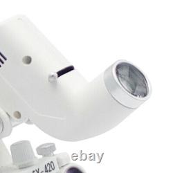 3.5x Serre-tête Dentaire Chirurgical Médical Magnificateur Binoculaire Loupe 5w Led Phare