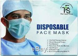 3-ply À Usage Unique Masque Facial Laboratoire Dentaire Ongles Hôpital Anti-poussière 1000pcs Médicaux
