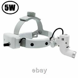 5w Led Dental Medical Head Light Headband Spot Projecteur Ent Chirurgie Orale Usstock