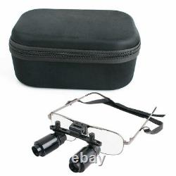 5x Dental Keplerian Style Chirurgical Médical Grossissant Binoculaire Loupes Carry Case