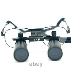 6.0x 420mm Loupes Binoculaires Dentaires Loupes Chirurgicales Médicales Loupes Dentistes Magnificateur