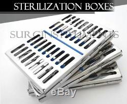 6 Stérilisation 7 X 5 Cassettes Instruments Chirurgicaux Instruments Dentaires Médicaux