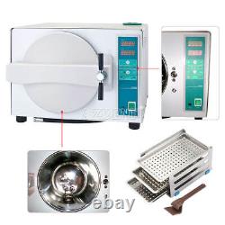 Autoclave automatique dentaire à vapeur pour la stérilisation et le séchage des instruments médicaux - 18L.