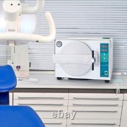 Autoclave médical-dentaire de 18L, stérilisateur à vapeur avec fonction de séchage automatique