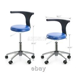 Azdent Dental Pu Leather Medical Doctor Assistant Stool Chaise Mobile Réglable