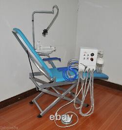 Chaise D'examen De Chaise Pliante Dentaire Médicale Led Traitement Unité De Lumière+turbine