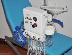 Chaise D'examen De Chaise Pliante Dentaire Médicale Led Traitement Unité De Lumière+turbine