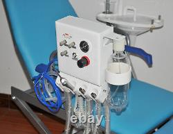 Chaise Pliante Médicale Dentaire Chaise D'examen Led Traitement Unité De Lumière+turbine