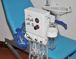 Chaise Pliante Médicale Dentaire Moblie Pliante Avec Éclairage Chirurgical Led Et Bac Dentaire