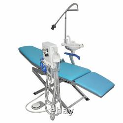 Chaise Pliante Médicale Dentaire Portable Turbine D'eau D'écoulement Système D'approvisionnement+led