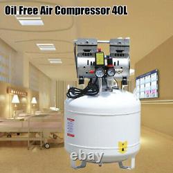 Compresseur D'air Médical Dentaire Compresseur D'air Silencieux Sans Bruit 40l 750w 165l/min