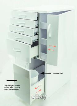 Dentaire Medical Mobile Lab Cart Cabinet Multifonctionnel Tiroirs Avec Wheels