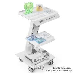 Dental Medical White Cart Socket Intégré Mobile Cart Outil Chariot Instrument