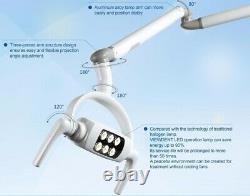 Lampe Légère Orale Dentaire De 8w Avec 6 Led Medical Operating Lamp Ceiling-mounted Type
