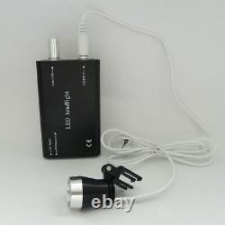 Lampe frontale portable LED médicale dentaire américaine pour loupes binoculaires