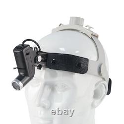 Lumière de tête médicale dentaire LED 5W portée sur la tête 65000 Lux luminosité ajustable US