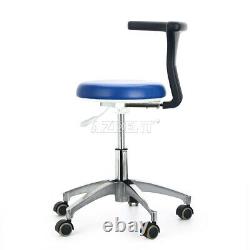 Pu Leather Medical Dental Doctor Assistant Tabouret Ajustable Mobile Chair USA