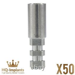 Q50 Analog Standard Médical Dental Implant Supplies Conical Connection Np