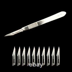 Scapels Dentaires Scapels Médicaux Chirurgicaux Scapel Blades 11# Point Tête Sharp Blade Stérile