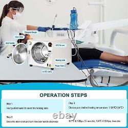 Stérilisateur automatique pour autoclave médical dentaire à vapeur sous vide de 18L