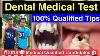 Test Médical Dentaire Test Médical Dentaire Ssc Gd Test Médical Dentaire Indian Army Test Médical Dentaire
